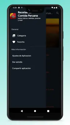 Peruvian Recipes - Food App android App screenshot 0